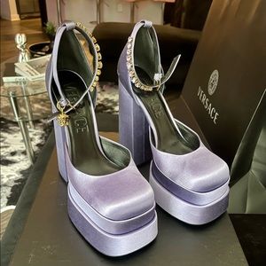 Versace platform heels